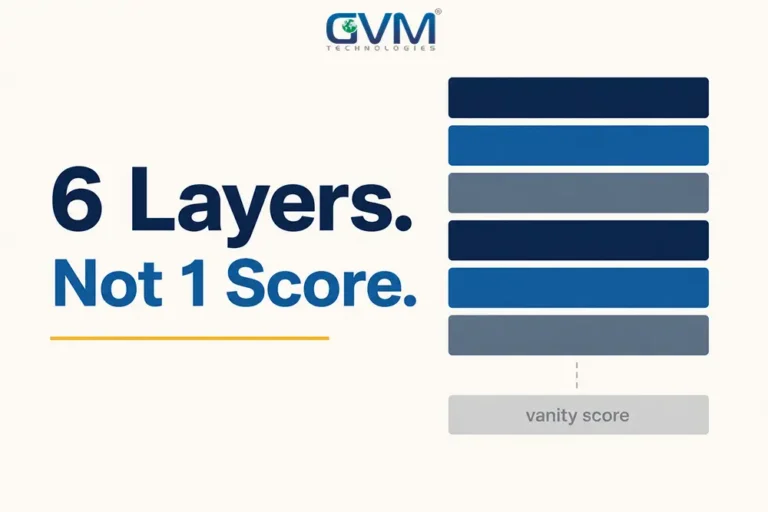 GEO reporting thumbnail showing six stacked report layers
