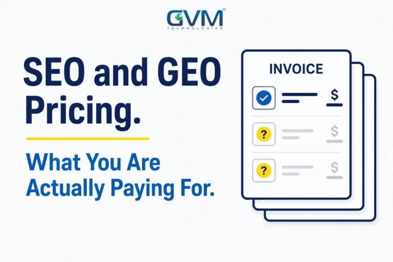 SEO and GEO Pricing, What You Are Actually Paying For